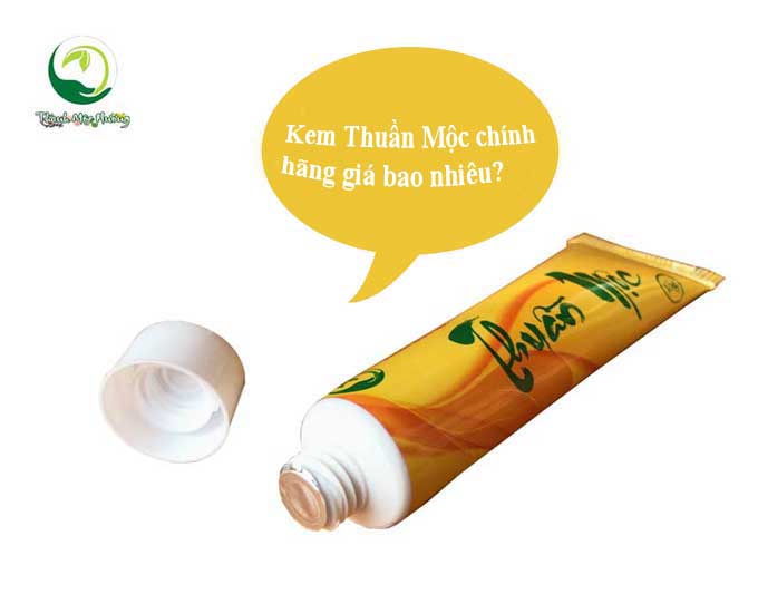 kem bôi da thuần mộc giá bao nhiêu