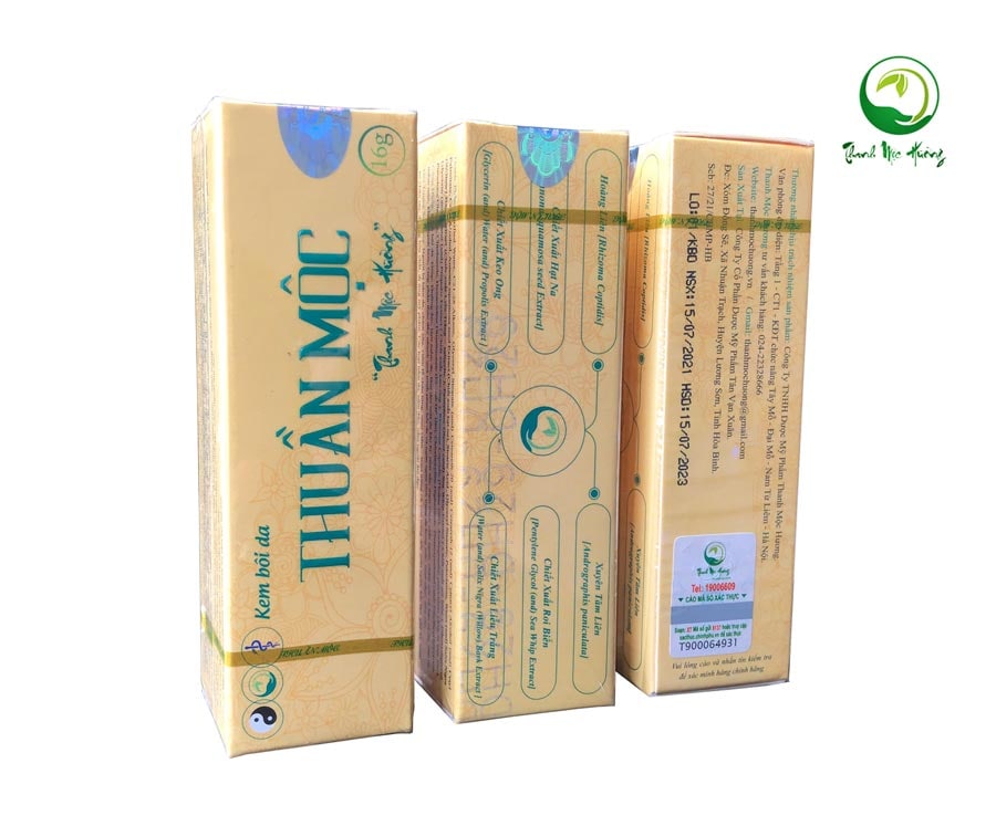 kem bôi da thuần mộc lô mới nhất