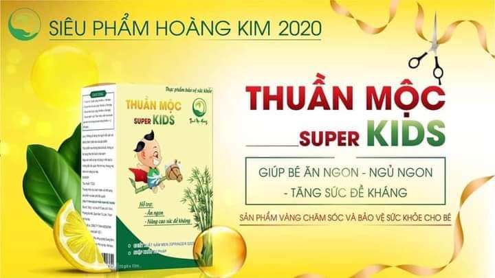 siro thuần mộc super kids 