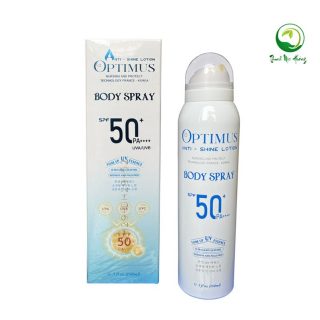 Xịt chống nắng toàn thân optimus Anti shine Lotion