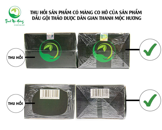 công ty thu hồi dầu gội thanh mộc hương